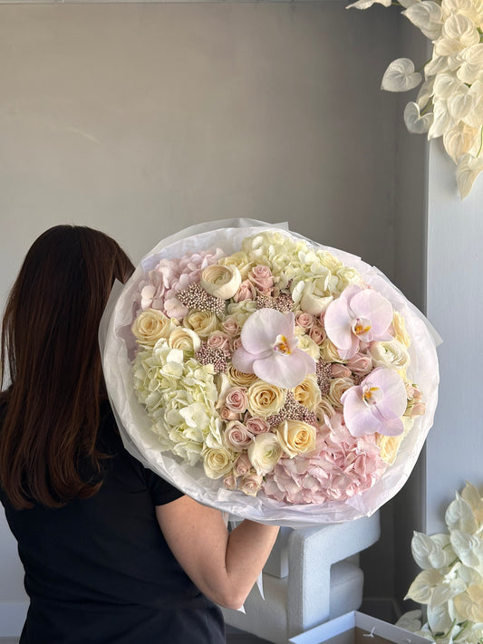 Mixed Bouquet “Creamy Pink”